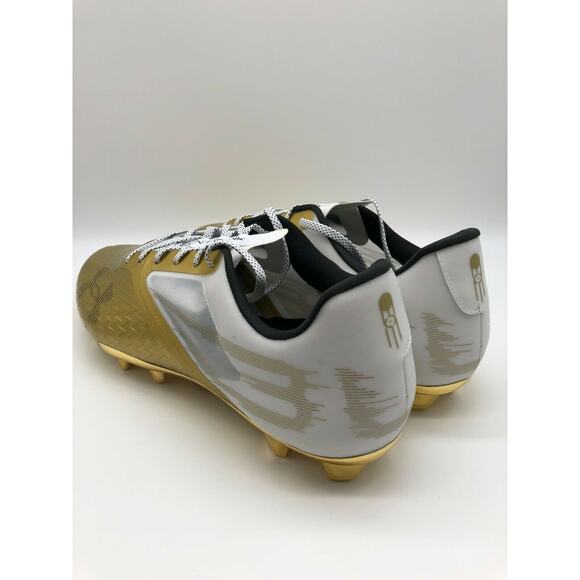 Under Armour Mens Blur Lux LE Black History Month Gold Cleats 3023378-901 Sz 16 - Picture 8 of 12